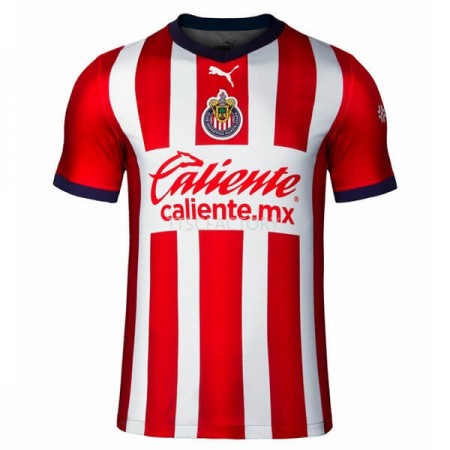 Koszulka Club Deportivo Guadalajara Domowe Stroje Piłkarskie 2022/23 Krótki Rękaw